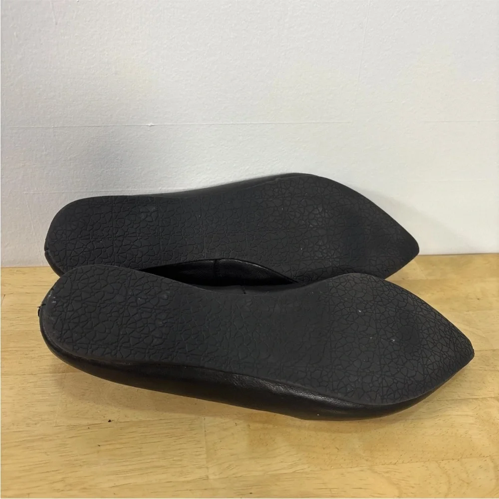 Steve Madden Women's Size 7.5 Leather Black Loafer Flats - Picture 8 of 9